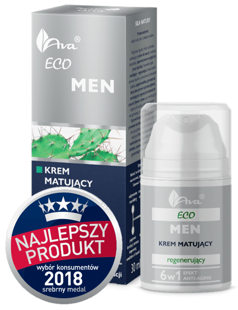 ECO MEN Mattifying cream – regenerating 6 in 1