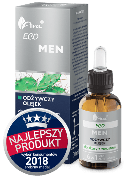 ECO MEN Nourishing oil for skin with beard 6 in 1