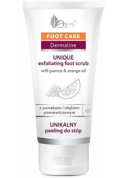 FOOT LINE Unique exfoliating foot scrub with pumice & orange oil
